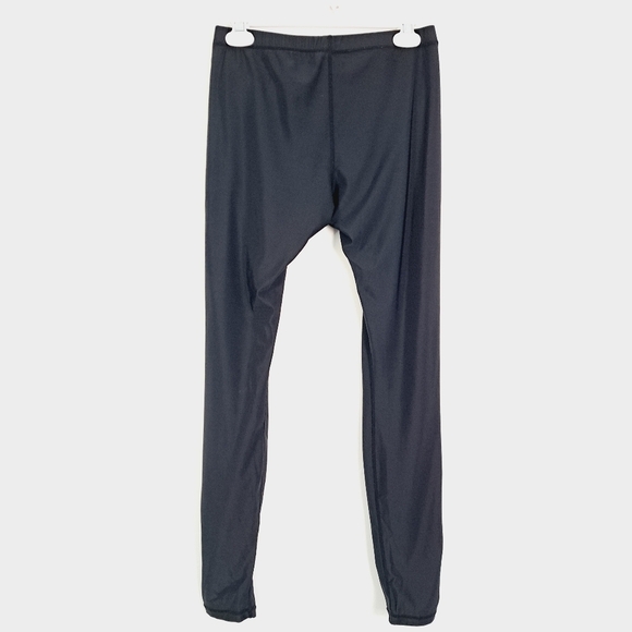 Compression Z Men's Black Full Length Compression Pants - Picture 3 of 7